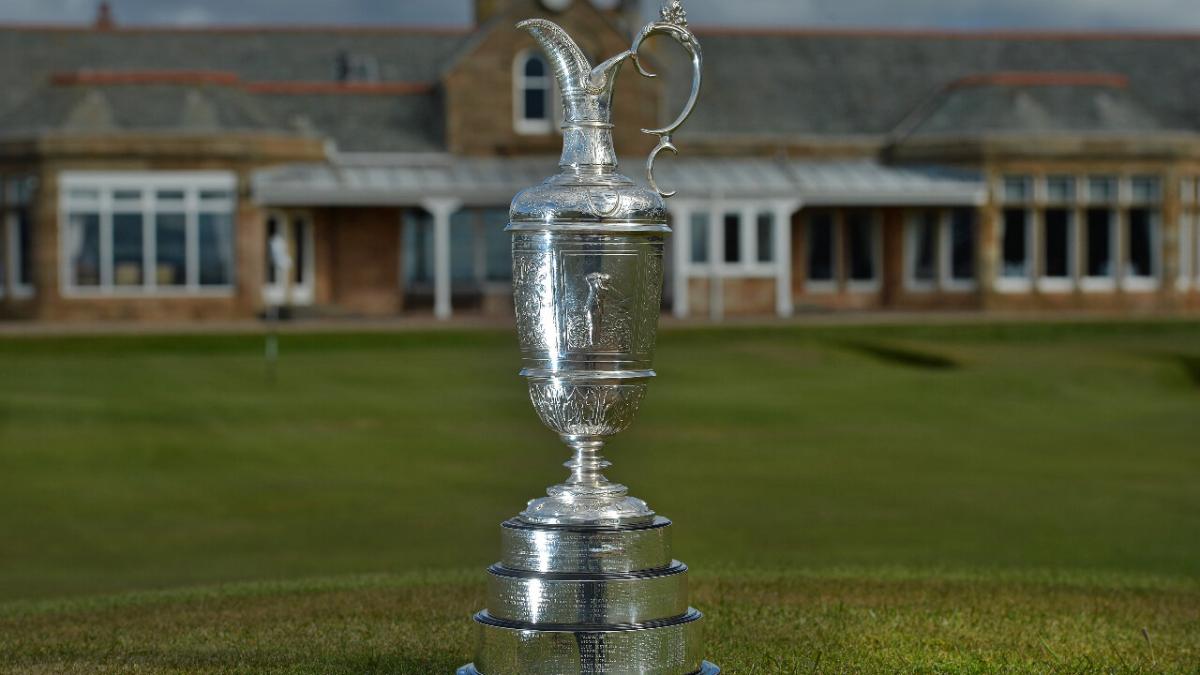 The Claret Jug at Royal Troon